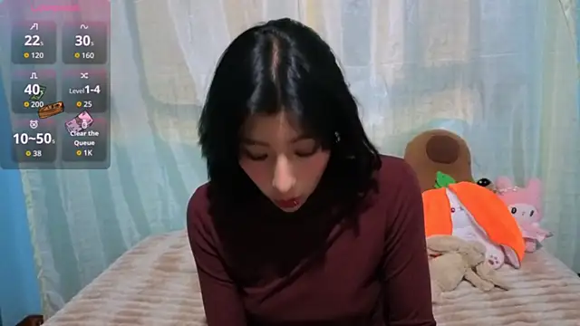 Snapshot of Sullyoonn chatting on February 2026 01:23:02 AM Sullyoonn online show from February 2026 01:23:02 AM