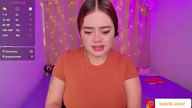 isabella arias2 online show from February 2026 09:08:01 AM