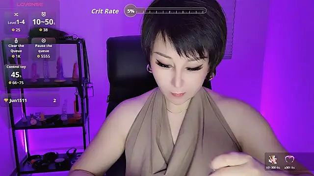 Goddess Jin online show from September 2025 05:51:02 PM