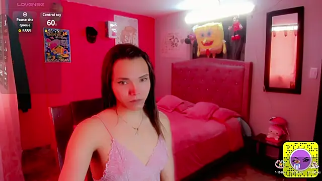 Danece salome online show from November 2025 07:59:01 PM