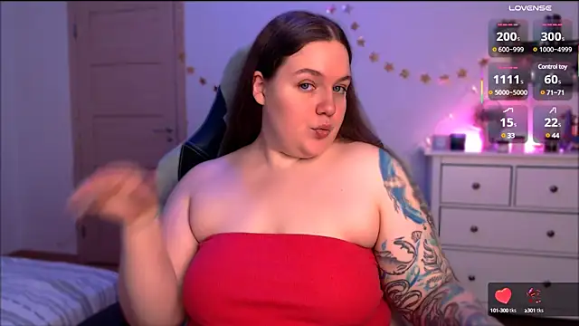 Snapshot of SummerTina chatting on February 2025 04:19:02 PM SummerTina online show from February 2025 04:19:02 PM