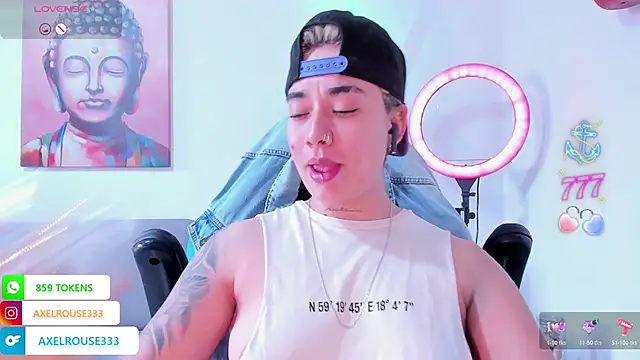 AxelRouse3 online show from April 2026 08:53:02 PM