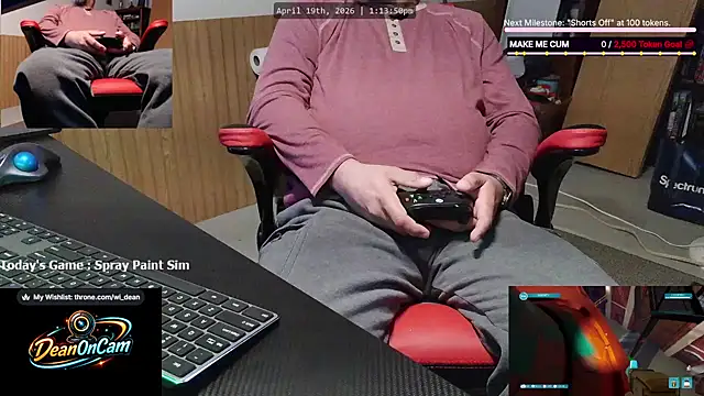 Snapshot of DeanonCam chatting on April 2026 06:10:01 PM DeanonCam online show from April 2026 06:10:01 PM