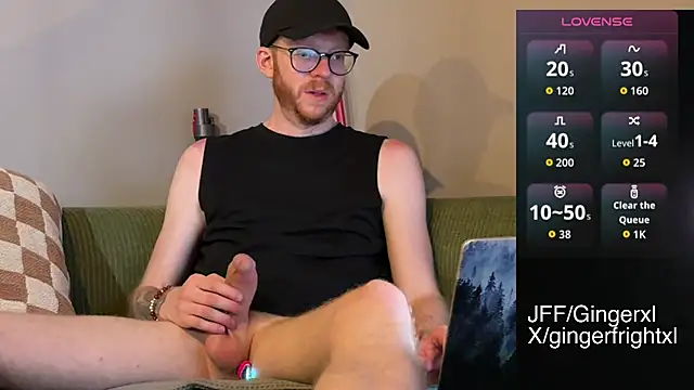 Snapshot of Gingerxl8 chatting on June 2026 01:47:02 AM Gingerxl8 online show from June 2026 01:47:02 AM