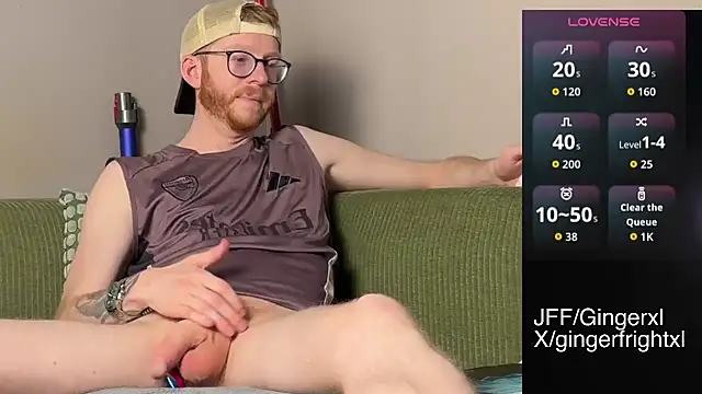 Snapshot of Gingerxl8 chatting on June 2026 12:11:02 AM Gingerxl8 online show from June 2026 12:11:02 AM
