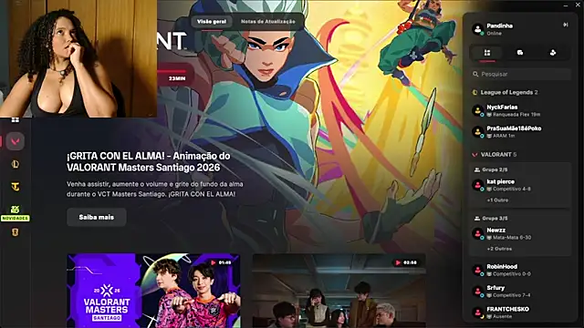 Snapshot of pandinhagamer chatting on February 2026 04:33:02 AM pandinhagamer online show from February 2026 04:33:02 AM