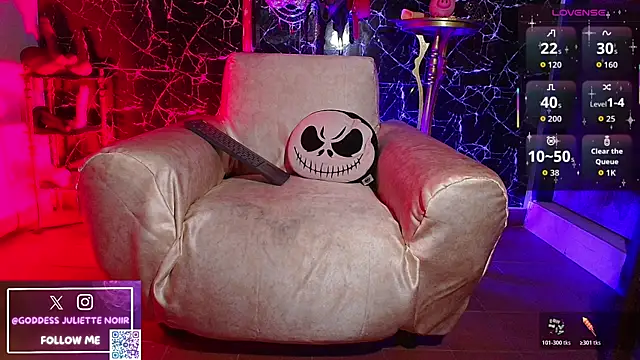 GoddessJulietteNoiir online show from April 2026 10:59:01 AM