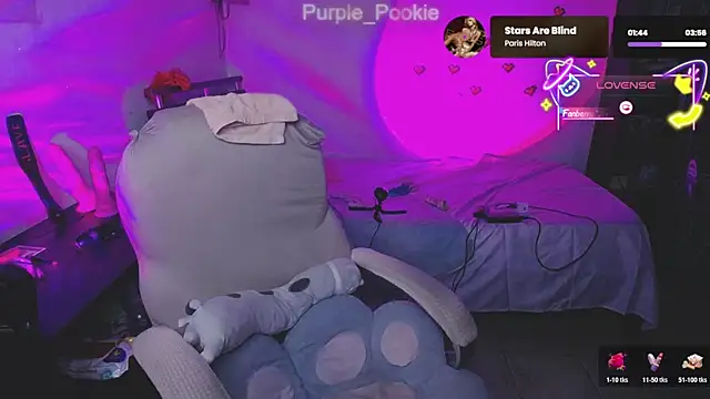 Snapshot of Purple-Pookiee chatting on June 2026 05:08:01 AM Purple-Pookiee online show from June 2026 05:08:01 AM