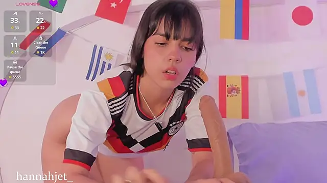 hannah jet online show from June 2026 07:14:01 PM