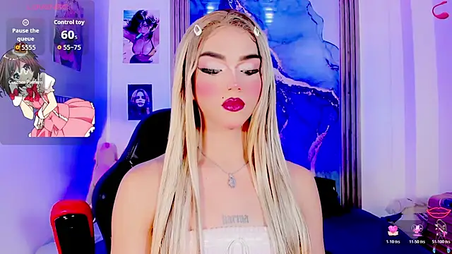 blonde queen- online show from July 2026 03:20:02 AM