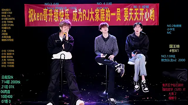 RJ-01 online show from April 2026 09:10:01 AM