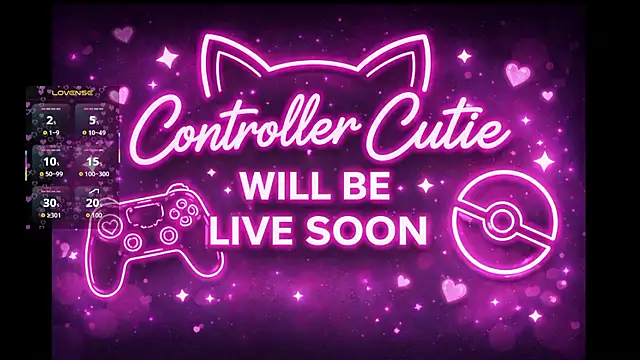 Snapshot of Controllercutie chatting on June 2026 06:49:01 PM Controllercutie online show from June 2026 06:49:01 PM