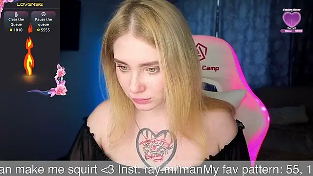 AliceMilr online show from May 2026 08:33:02 AM
