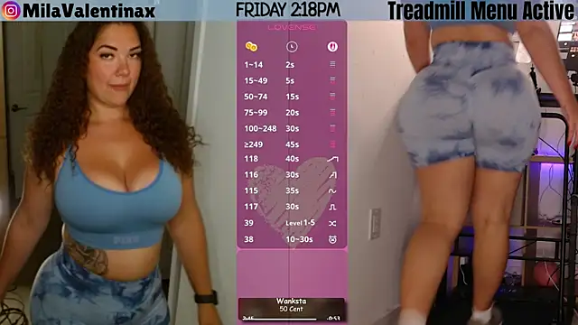 Snapshot of MilaValentina chatting on June 2026 06:18:02 PM MilaValentina online show from June 2026 06:18:02 PM