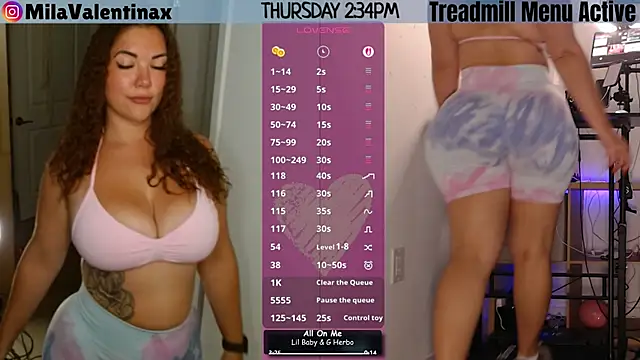 Snapshot of MilaValentina chatting on June 2026 06:34:01 PM MilaValentina online show from June 2026 06:34:01 PM