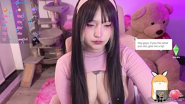 KuroChan420 online show from February 2026 01:33:01 AM