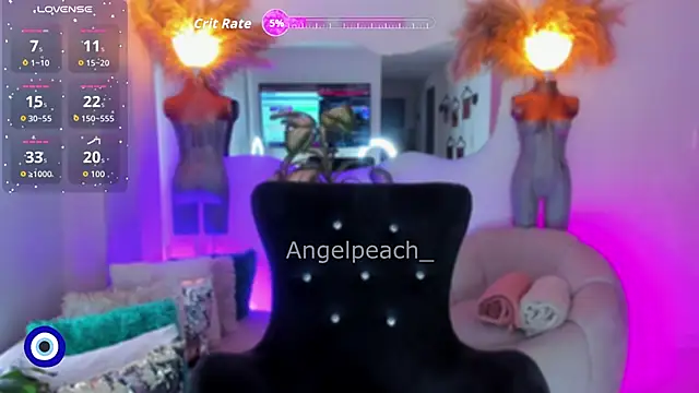 Angel Peach online show from January 2026 01:13:02 PM
