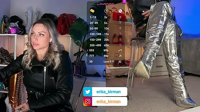 Snapshot of Erika_Kirman chatting on January 2026 02:21:01 PM Erika Kirman online show from January 2026 02:21:01 PM