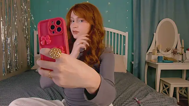 Snapshot of GingerArin chatting on July 2026 10:07:01 AM GingerArin online show from July 2026 10:07:01 AM