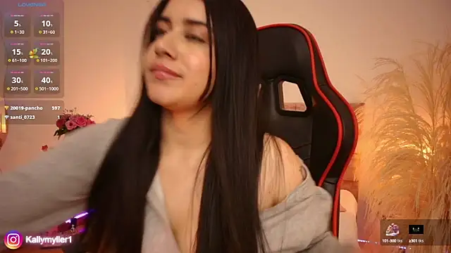 Snapshot of KallyMyller1 chatting on January 2025 10:34:02 PM KallyMyller1 online show from January 2025 10:34:02 PM