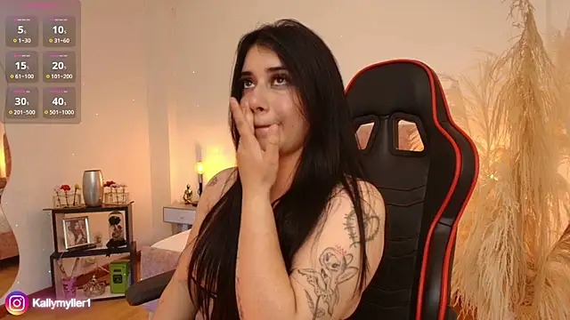 Snapshot of KallyMyller1 chatting on January 2025 01:09:02 AM KallyMyller1 online show from January 2025 01:09:02 AM