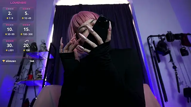 CyberXGoddess online show from February 2025 11:17:02 AM