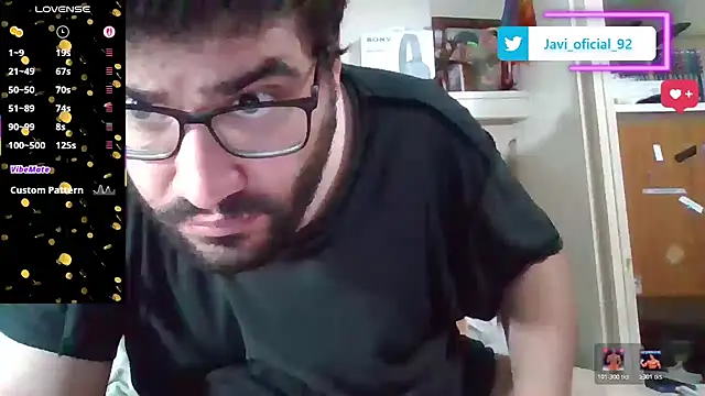 Snapshot of Javi_92 chatting on May 2026 06:49:01 PM Javi 92 online show from May 2026 06:49:01 PM