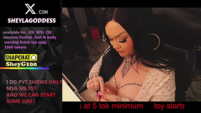 sheylagoddess11 online show from March 2026 01:00:01 PM