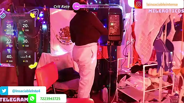 LaInsaciableIntensa online show from March 2026 01:29:02 AM