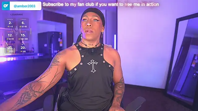 AmberRaus online show from July 2026 12:52:01 PM