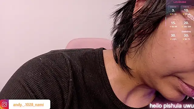 Snapshot of Nami_usagi chatting on July 2026 08:55:02 PM Nami usagi online show from July 2026 08:55:02 PM