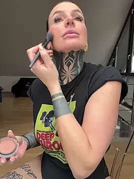 InkedBiitch online show from February 2025 01:01:01 PM