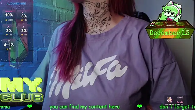 Witch Emma online show from December 2025 07:53:02 PM