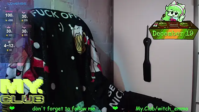 Witch Emma online show from December 2025 11:06:02 AM