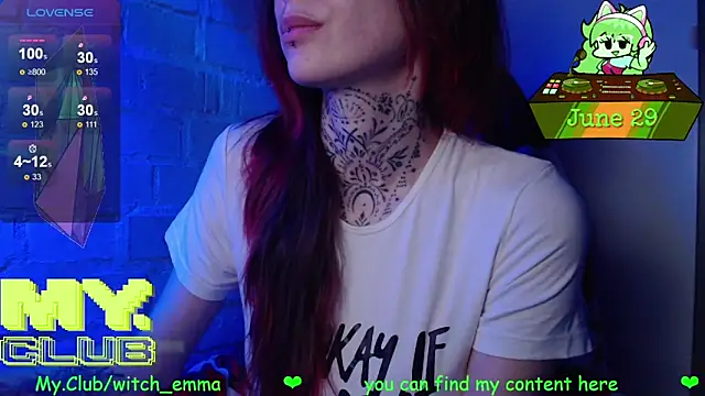 Snapshot of Witch_Emma chatting on June 2026 10:15:01 AM Witch Emma online show from June 2026 10:15:01 AM