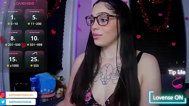 sapphirestorm8 online show from February 2026 03:11:01 AM