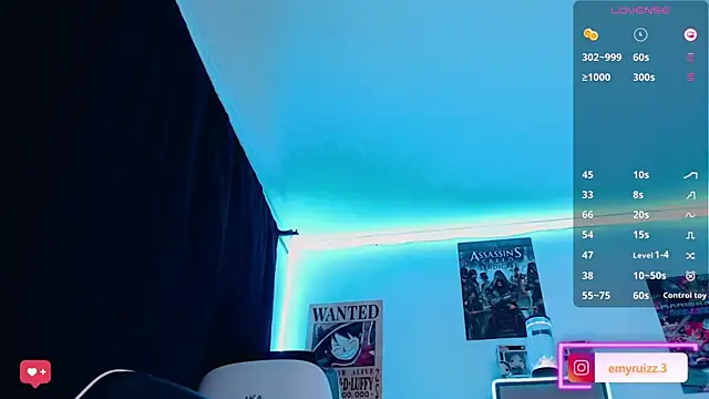 Emmy Ruiz online show from February 2025 09:47:01 PM