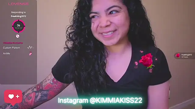 Snapshot of kimmiakiss22 chatting on February 2025 08:26:02 PM kimmiakiss22 online show from February 2025 08:26:02 PM