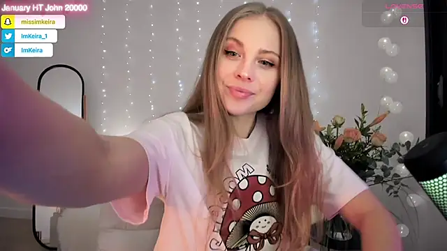 ImKeira online show from January 2026 07:52:01 PM