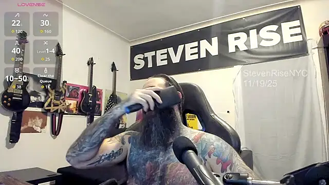 StevenRiseNYC online show from November 2025 01:33:02 PM