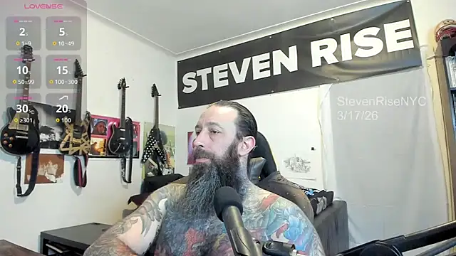 StevenRiseNYC online show from March 2026 12:30:02 PM