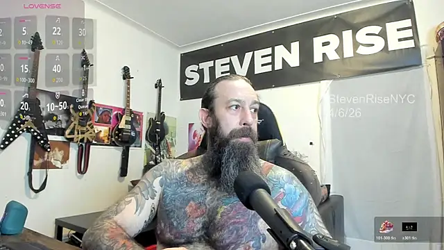 StevenRiseNYC online show from April 2026 11:55:02 AM
